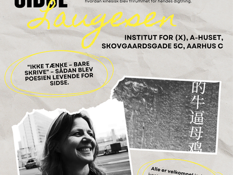 Forfatteraften med Sidse Laugesen