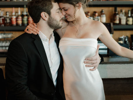 Timeless Engagement Session in Downtown Raleigh