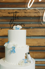 wedding/cake