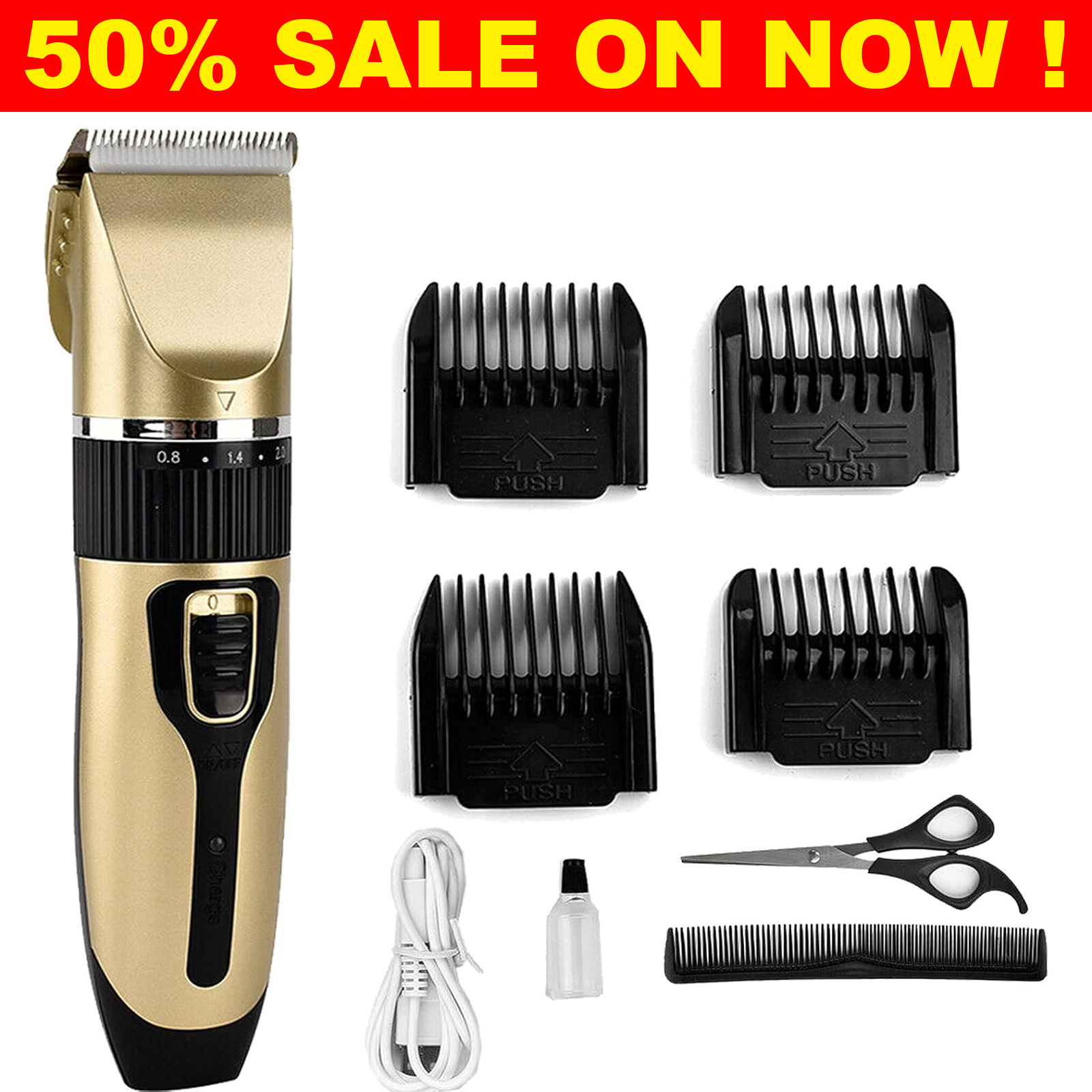 Men's Hair & Beard Trimmer Set