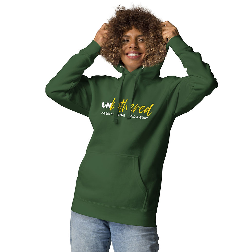 Thumbnail: Unbothered Unisex Hoodie