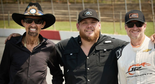 Luke Combs Saddles Up Once More With New Single and Video Featuring NASCAR Legends