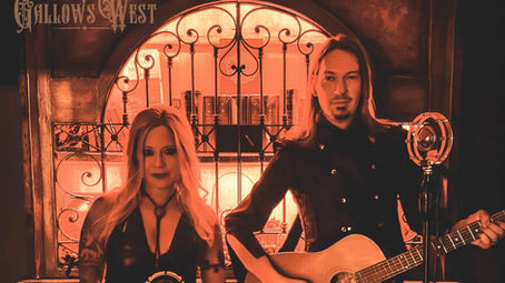 Gallows West describes itself as “outlaw folk” and “desert noir,” while its music moves through gothic western atmosphere, cinematic alt-rock and ghost-story Americana.