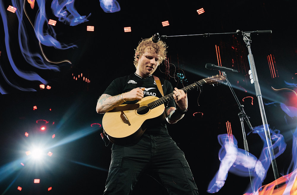 English SingerSongwriter Ed Sheeran Has Released 'Eyes Closed' From