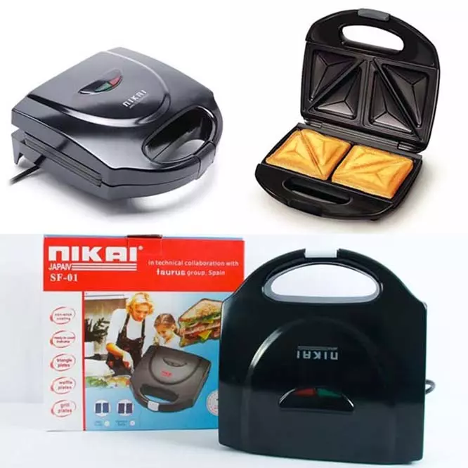 Hình thu nhỏ: Máy nướng bánh Hot Dog Nikai tiện dụng