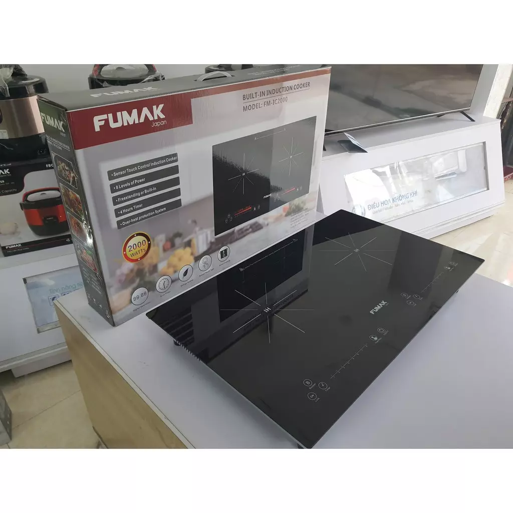 Bếp Từ Đôi Fumak FM-IC2000 - Công suất 4000W