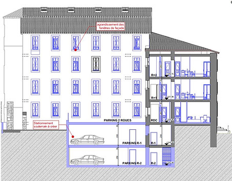 Façade Néo-Campus Grasse