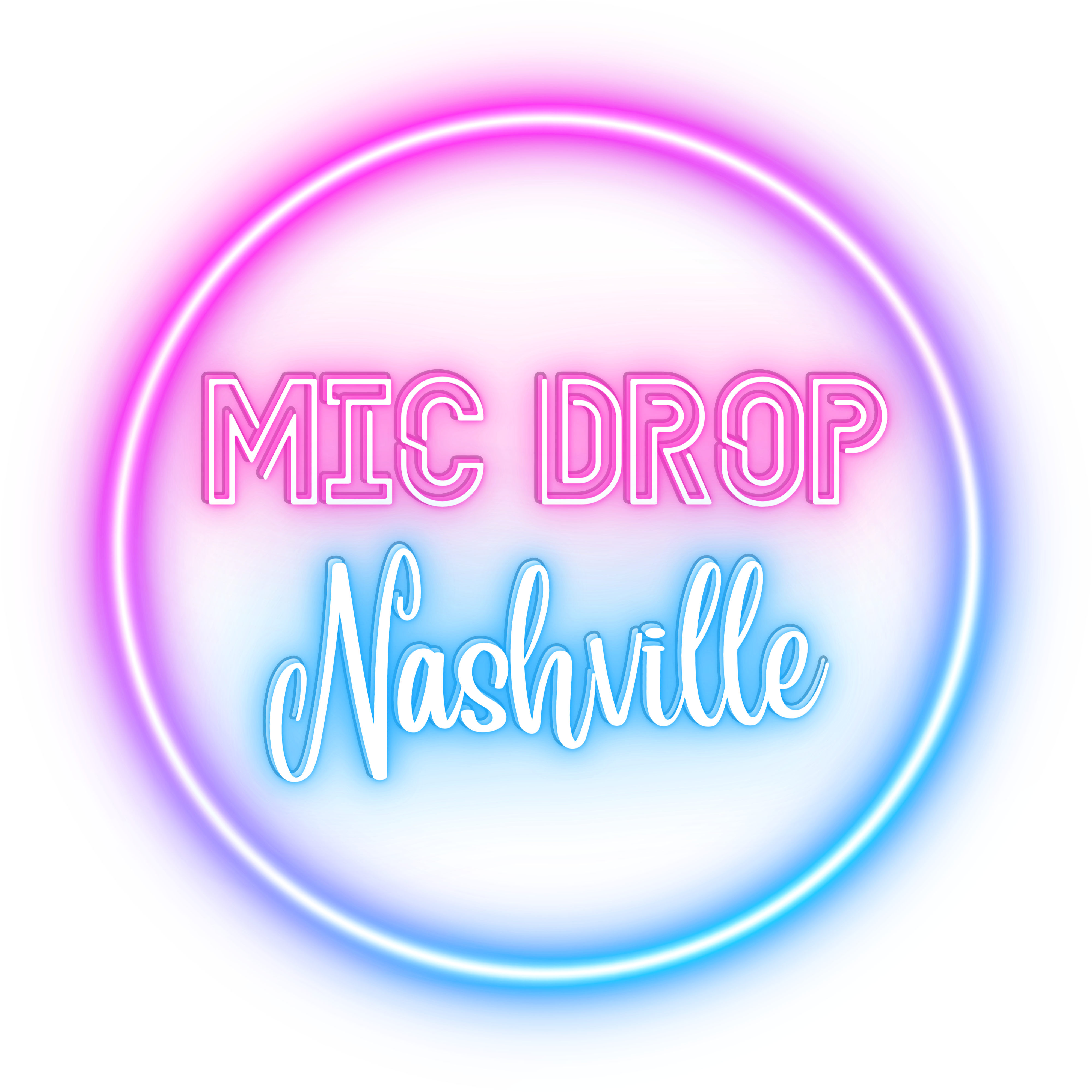 Mic Drop Nashville Logo