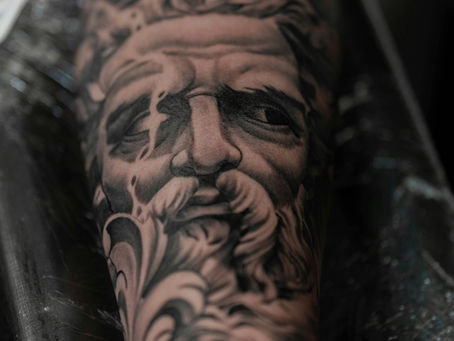 Black and Grey tattoo