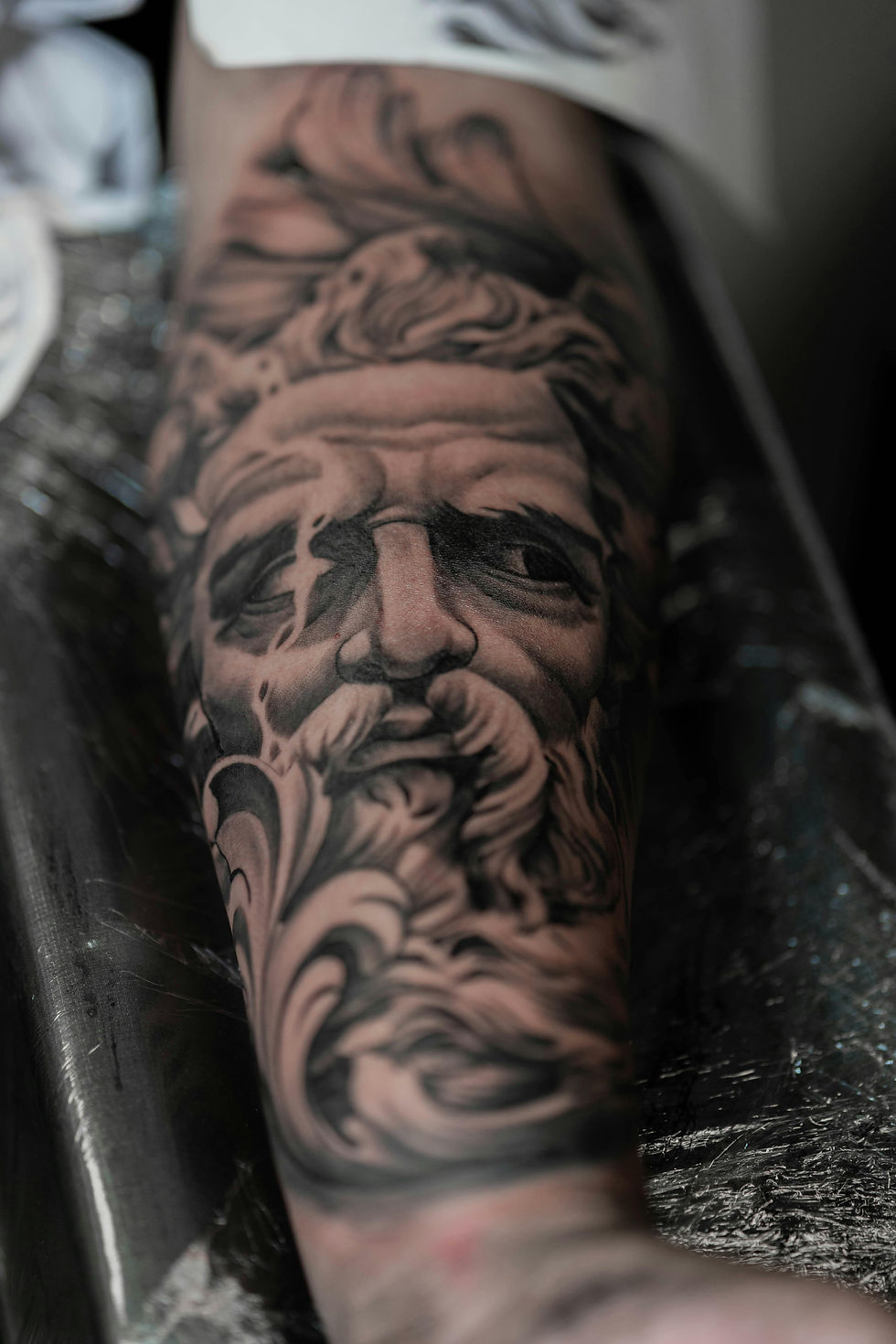 Black and Grey tattoo