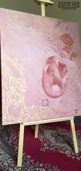 Acrylic canvas painting by Lucid HQ