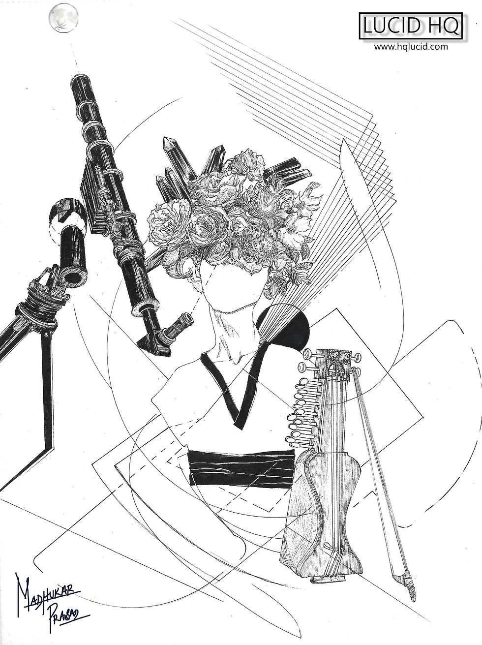 Aesthete - Pen & Ink Concept Art by Lucid HQ