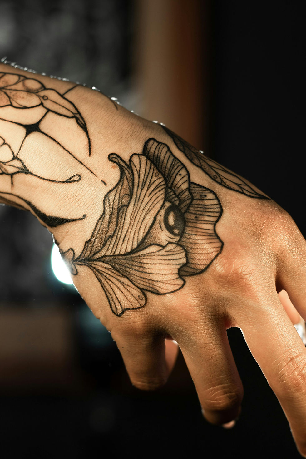 Abstract Blackwork Tattoo - Ink Lucid Tattoo Studio