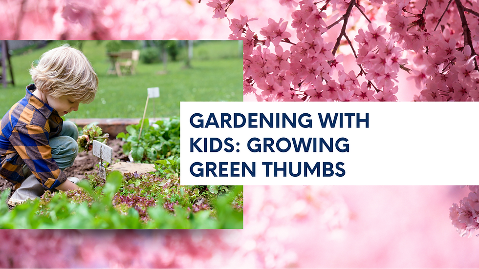 Gardening with kids