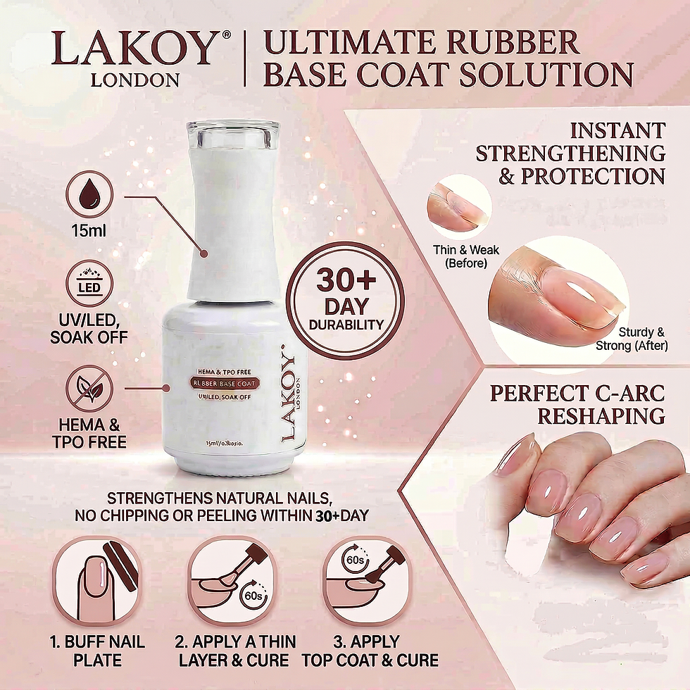 Thumbnail: Rubber Base Coat-(Clear)-15ml