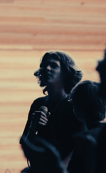 Julian Quijano, Drummer for Cold Samaritan Playing a Live Show