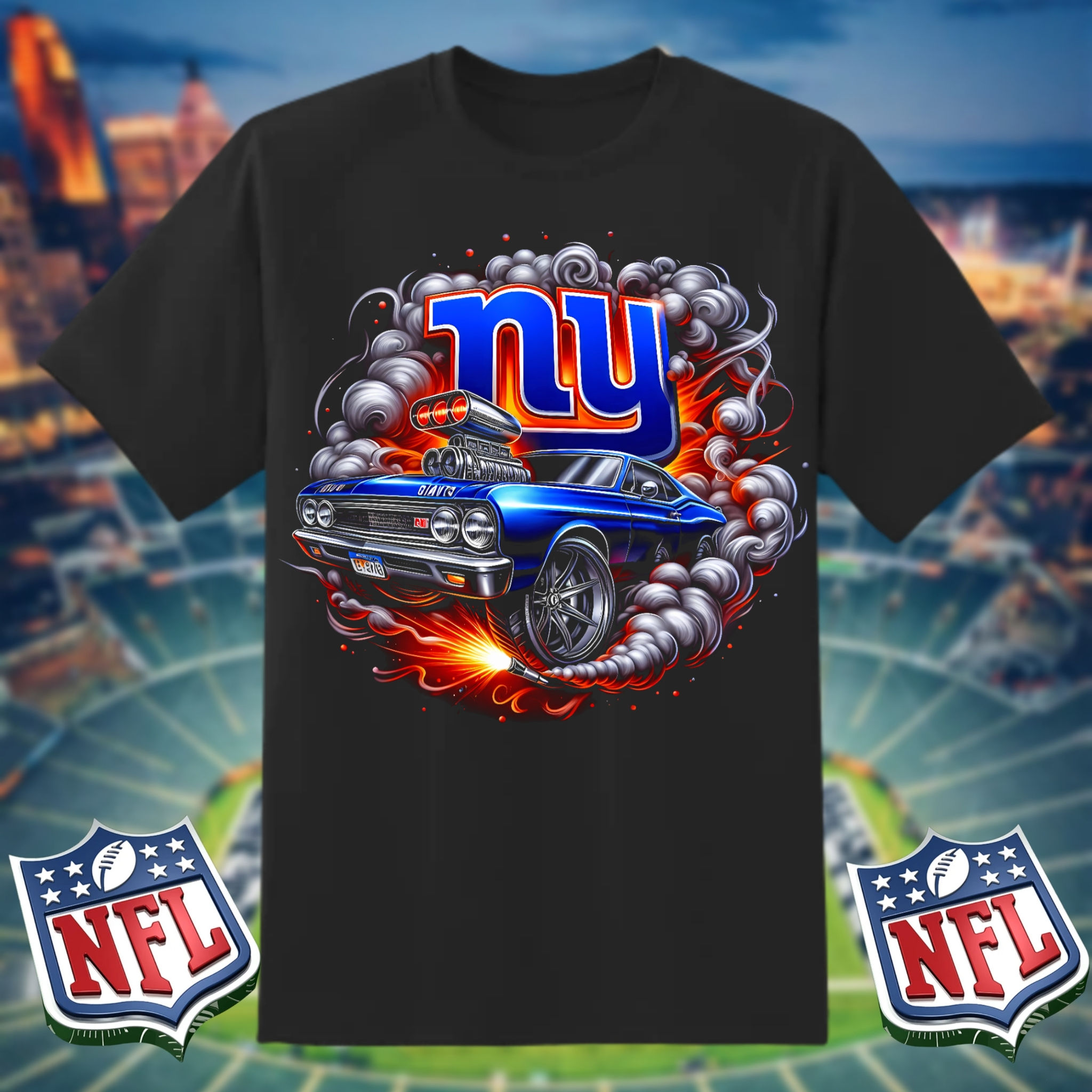 NFL Giants Muscle Car