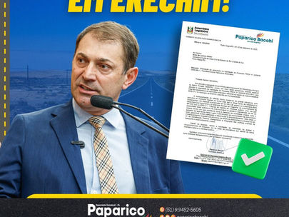 Deputado Paparico Bacchi e Vereador Tiago The Police viabilizam municipalização de trecho da ERS-211 em Erechim