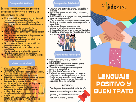 LENGUAJE POSITIVO Y BUEN TRATO EN DISCAPACIDAD