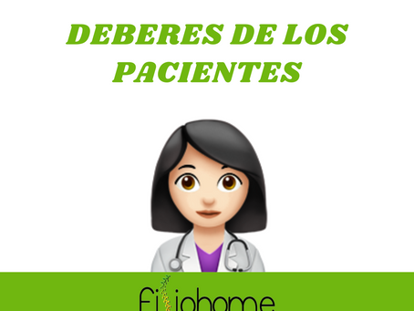 Deberes de los pacientes
