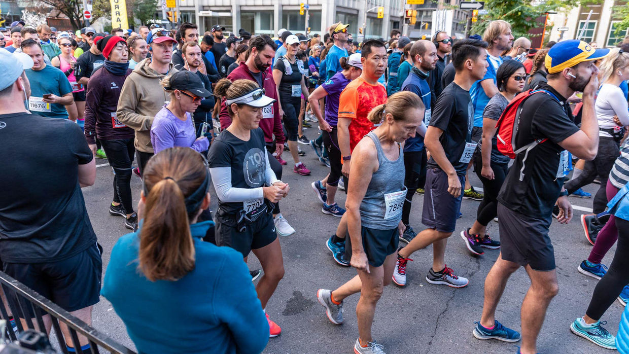 Travel Photographer at the Toronto Annual Marathon