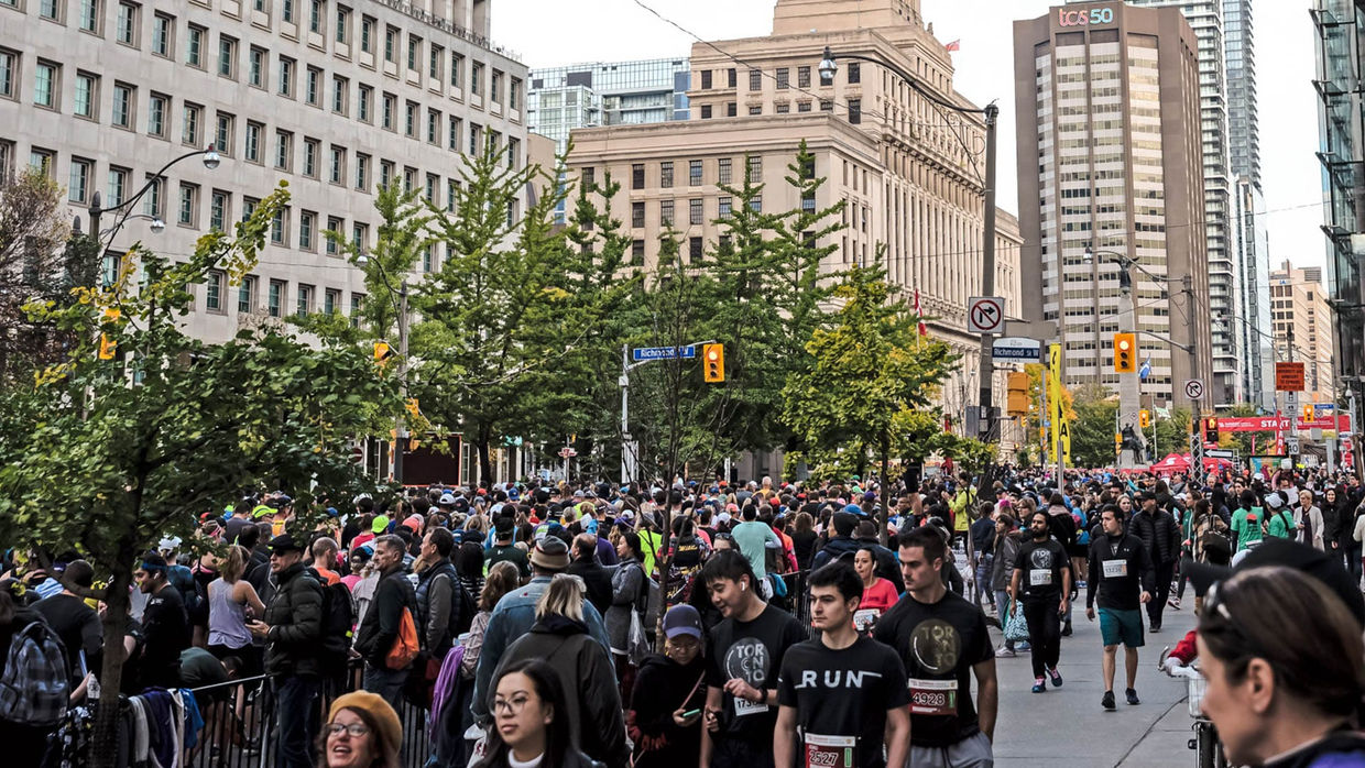 Travel Photographer at the Toronto Annual Marathon