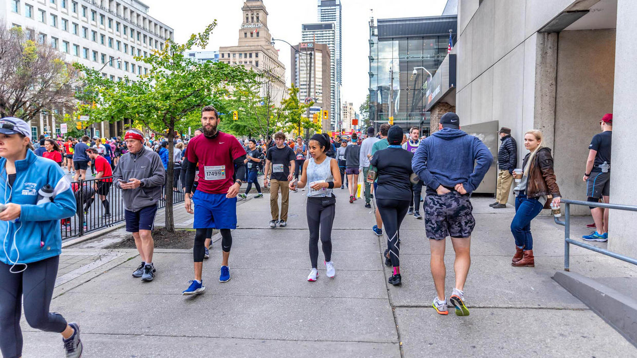 Travel Photographer at the Toronto Annual Marathon