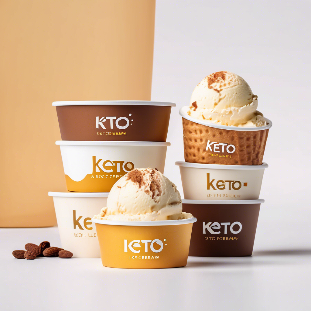 Keto Ice Cream Cups