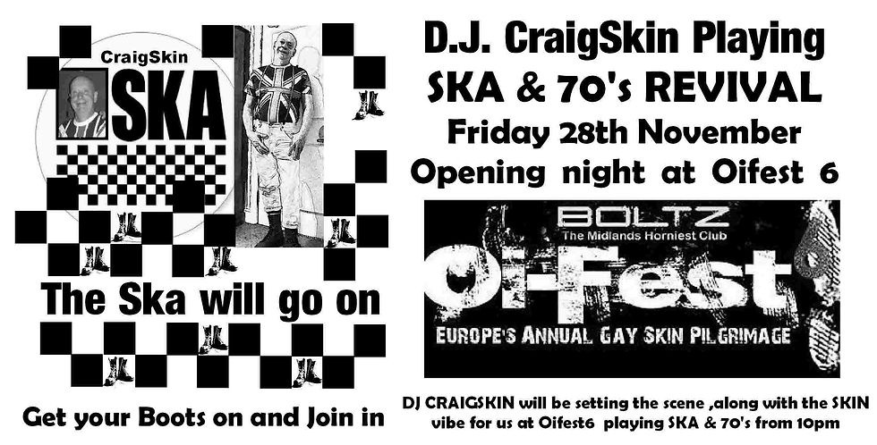 Craigskin1 DJing at Oifest6