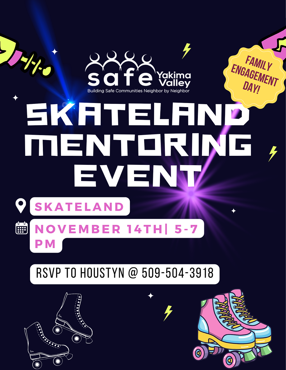 Skateland| Family Engagement Night