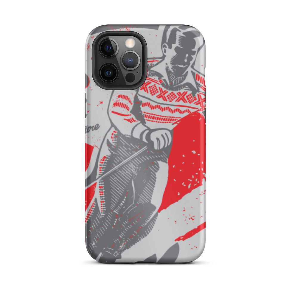 Thumbnail: Ski Adventure Vintage iPhone Tough Case