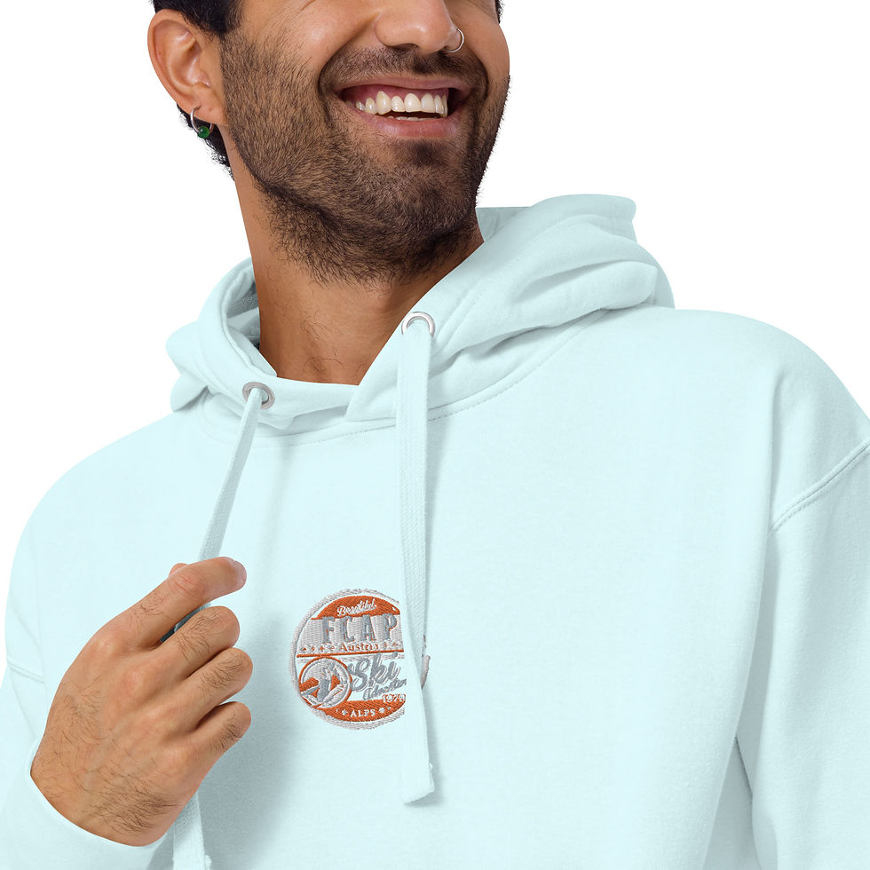 Miniaturbild: Bestickter Hoodie mit Vintage-Logo