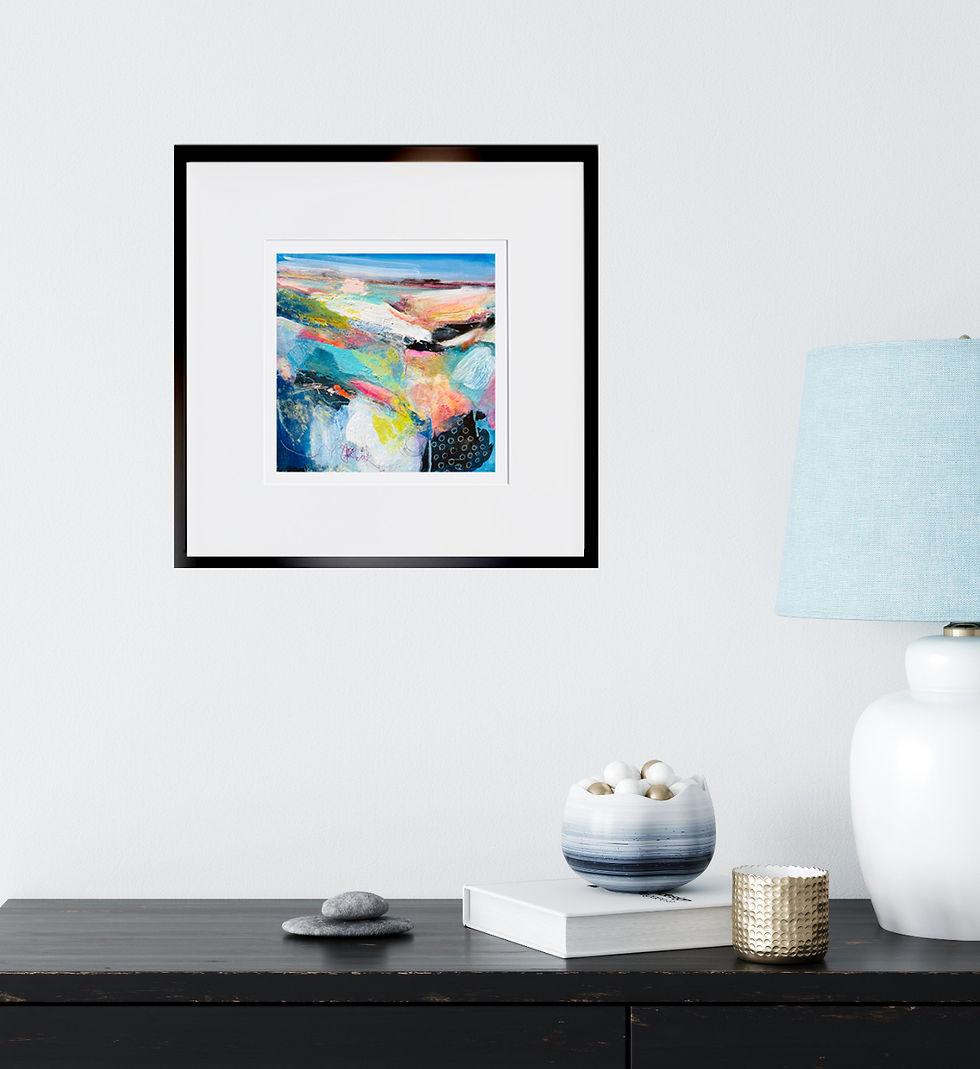 Thumbnail: 'Inner Vista' Mixed Media interior