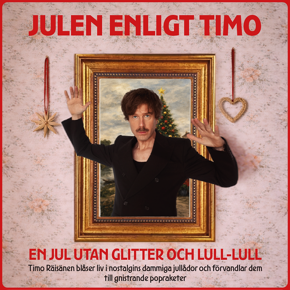 "Julen enligt Timo" - Timo Räisänen kommer till Ljusdal