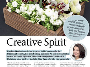 So Blooming Beautiful in Velvet Magazine