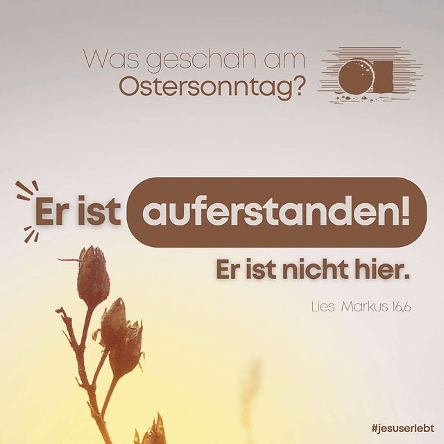 er ist auferstanden