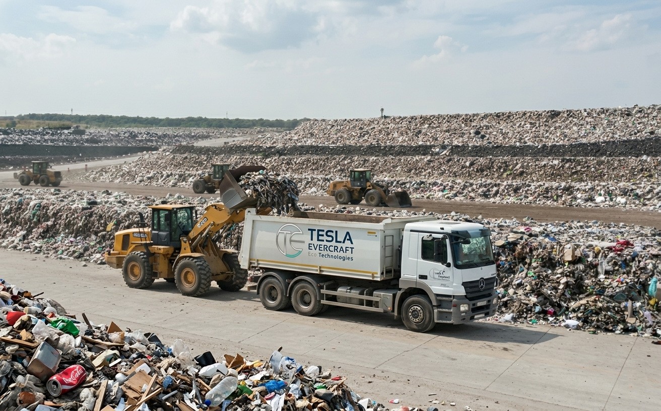 Proces waste-to-energy Polska – zbiórka odpadów MSW