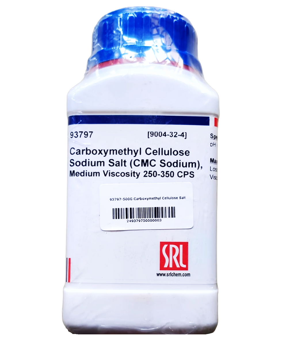 Carboxymethyl Cellulose Sodium Salt 500Gm Medium Viscosity 250-350 CPS