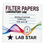 Thumbnail: Qualitative Filter Paper Circle SHape, Laboratory Grade, 110mm Diameter