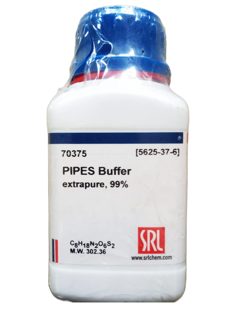 PIPES Buffer extrapure, 99%, 100Gm, CAS 5625-37-6