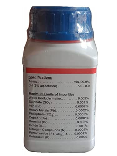 Thumbnail: Sodium Chloride Extra pure AR, 99.9%, 500Gram, SRL