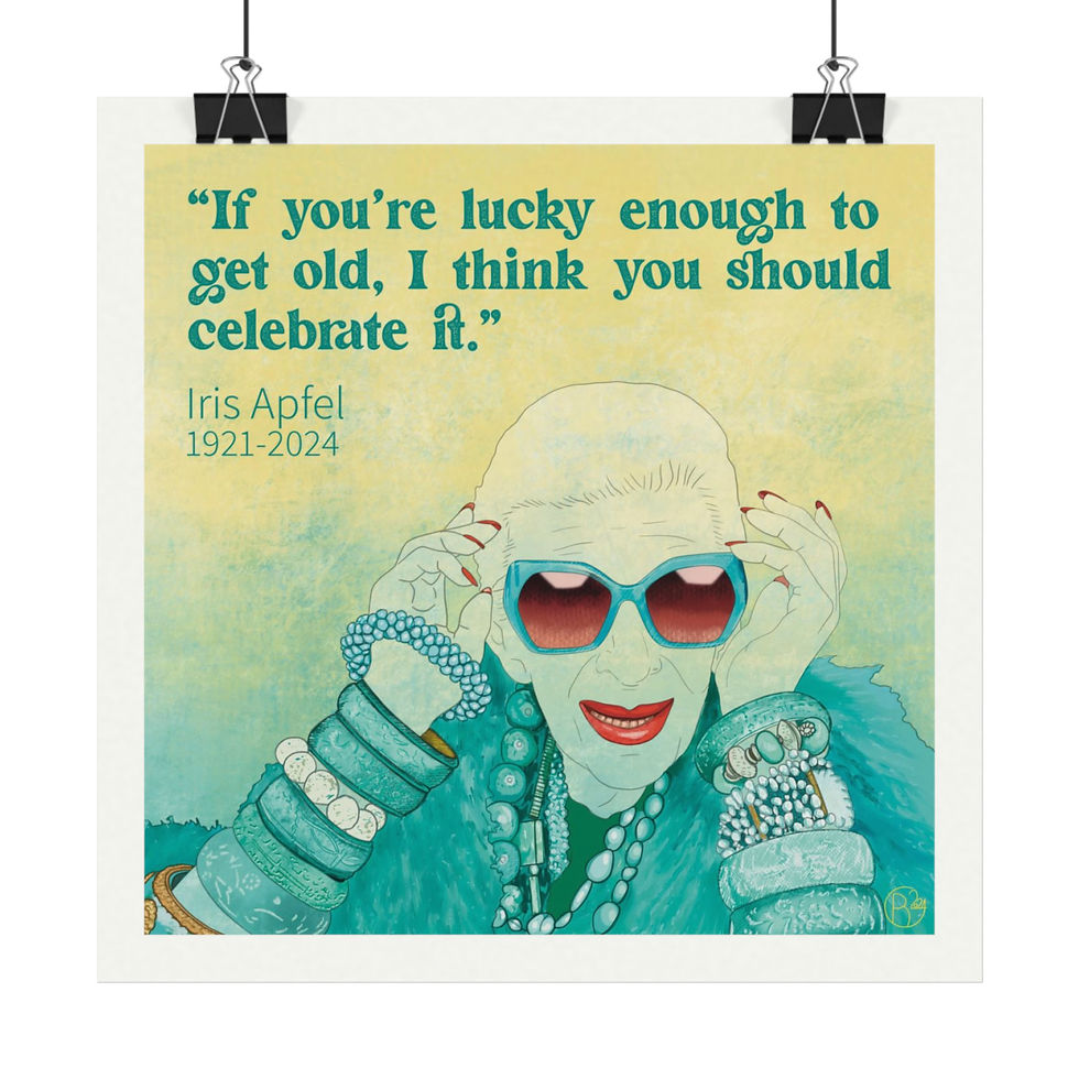 Iris Apfel Poster Print