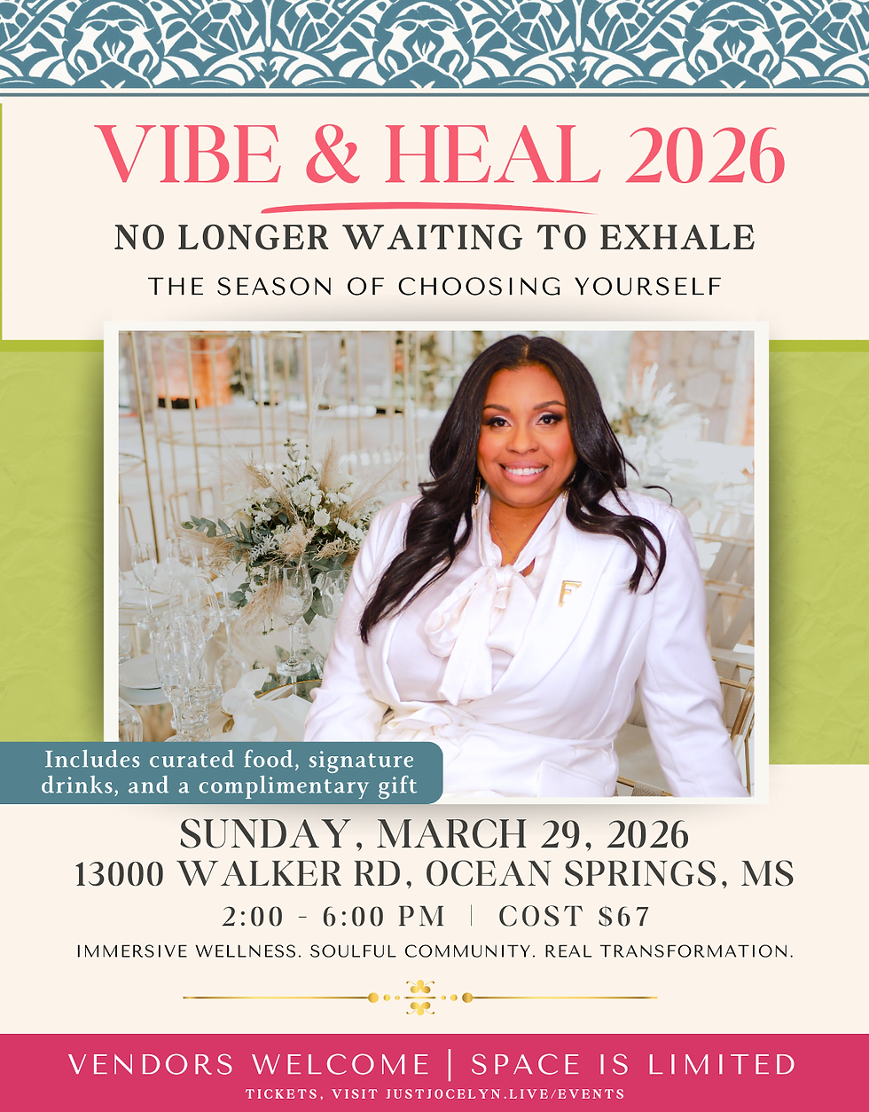 Vibe & Heal 2026- No Longer Waiting To Exhale