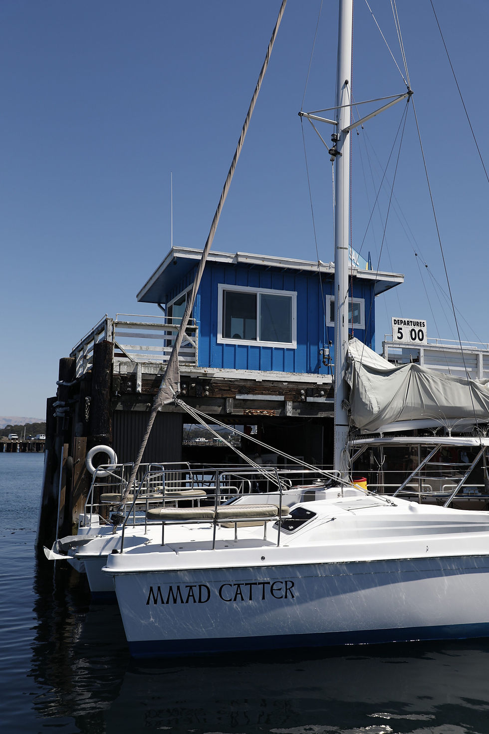 Check-in building for Monterey Whale Watching