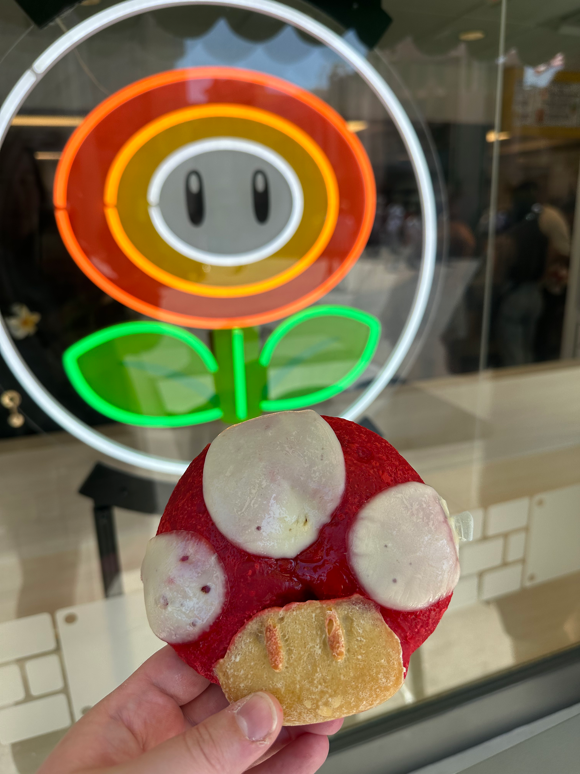 Mushroom Cafe Picture of Food and Sign