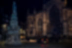 Statue of Walter Francis Montagu Douglas Scott outside Giles’ Cathedral