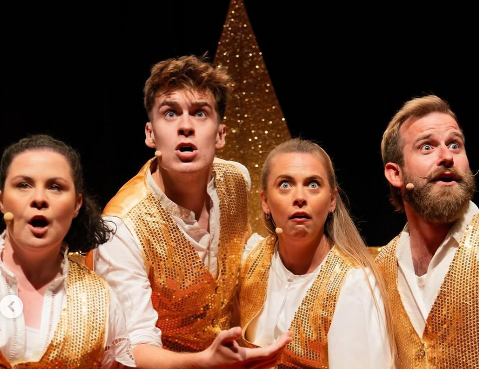 Joel Benedict, Rory Connolly, Samantha Dorsey and Emma Ralston