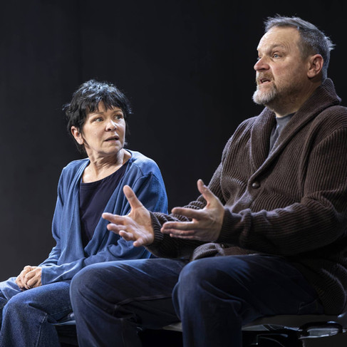 Finty Williams and Matthew Flynn