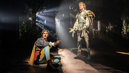 Rhys Whitfield and Oliver Savile as the princes