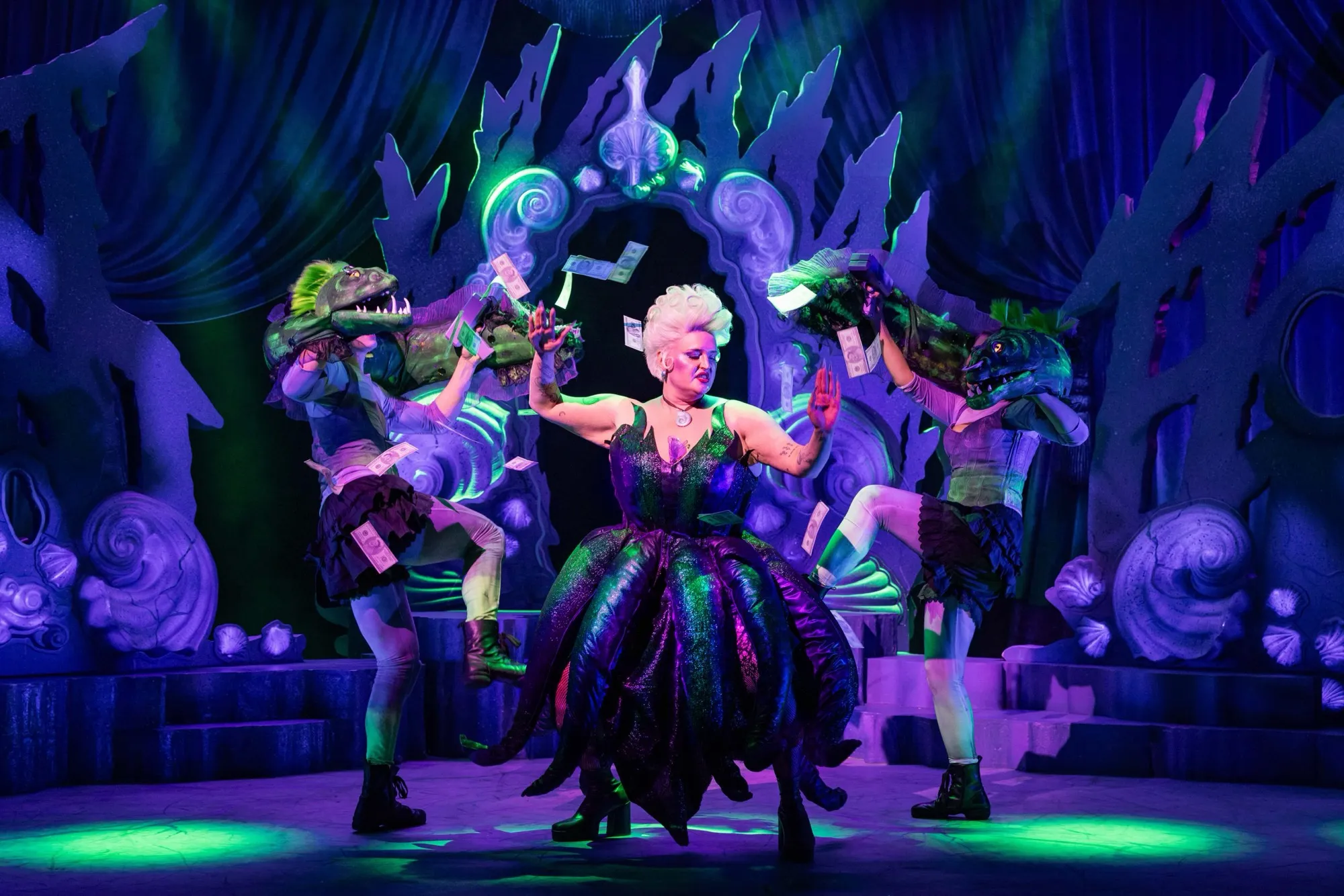 Sam Buttery as Ursula the Sea Witch
